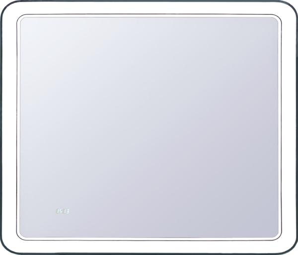 Зеркало Style Line, "Атлантика 100*80" с подсветкой и часами, СС-00000669