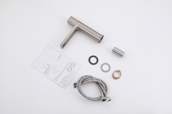 Смеситель ABBER Rund AF8710SP для раковины, сатин