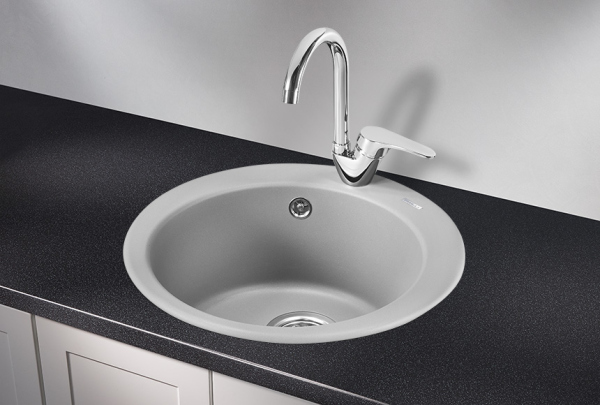 Кухонная мойка GRANULA (4801, АЛЮМИНИУМ)