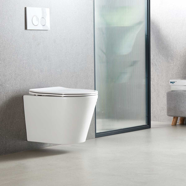 Унитаз подвесной Vincea Tornado Piatti VT1-11T безободковы, цвет белый, soft-close сиденье