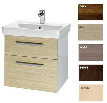 Тумба под раковину Dreja Q Max 60025 береза