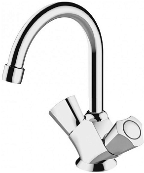 Смеситель для кухни Bravat Duo F7133186CP-RUS