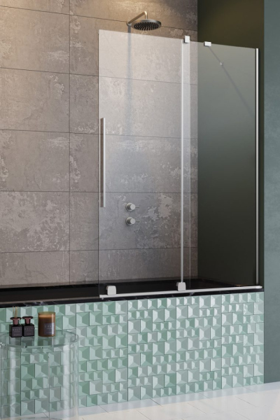 Шторка для ванны Radaway Furo PND II 588*150 прозрачное 8 мм левая 1/2, 10109588-01-01L Шторка для ванны Radaway Furo PND II 588*150 прозрачное 8 мм левая 1/2, 10109588-01-01L