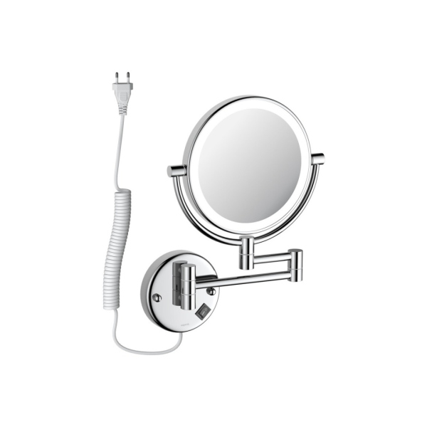 Косметическое зеркало Aquatek AQ4915CR с подсветкой Хром