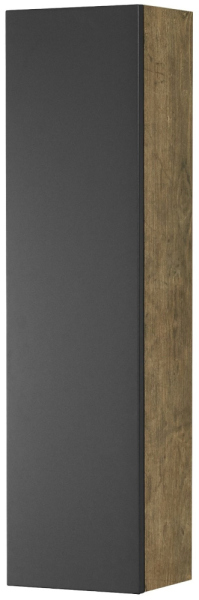 Шкаф навесной Акватон модуль Терра 24 дуб кантри, антрацит 1A247403TEKA0