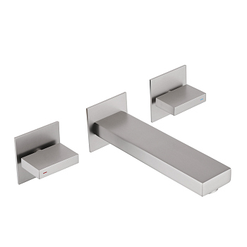 Смеситель ABBER Daheim AF82122SP для раковины скрытого монтажа, сатин