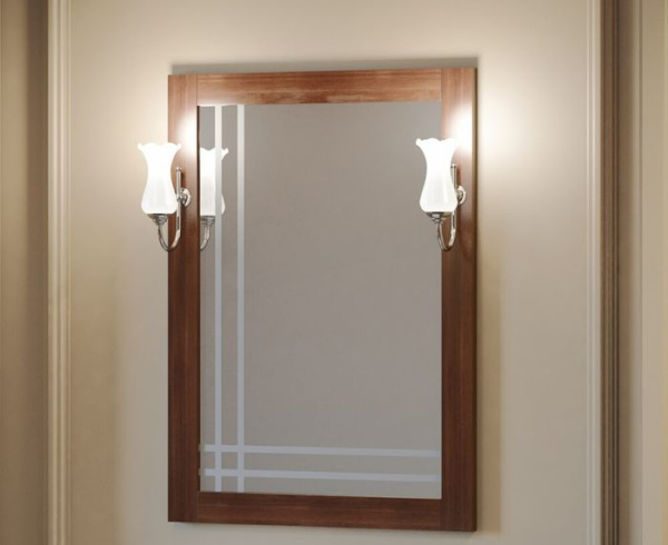 Зеркало Opadiris Сакура 60, цвет свет.орех, левое, Z0000010822 Зеркало Opadiris Сакура 60, цвет свет.орех, левое, Z0000010822