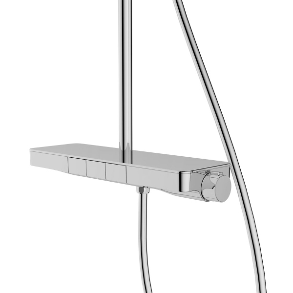 Душевая стойка Vincea Inspire VSFS-3I12TCH термостатическая с изливом, 30см верх.душ, хром