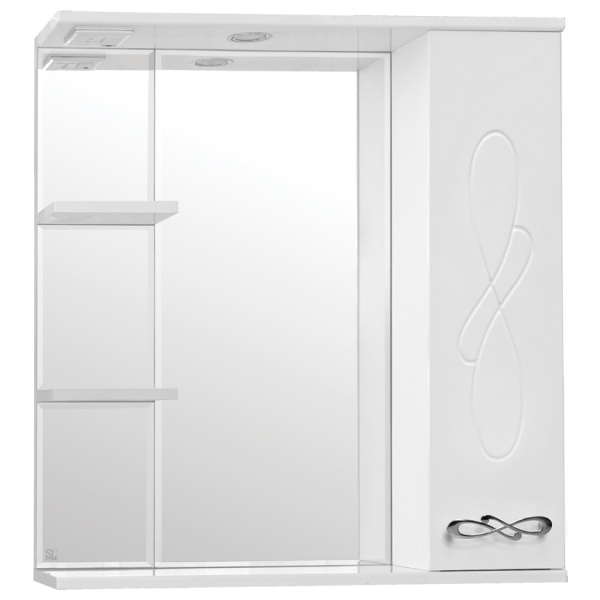 Зеркало-шкаф Style Line Венеция 75/С, ЛС-00000263 Зеркало-шкаф Style Line Венеция 75/С, ЛС-00000263