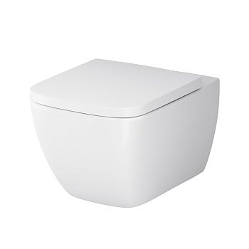 Унитаз подвесной FlashClean с сиденьем микролифт AM.PM Gem, C901701SC