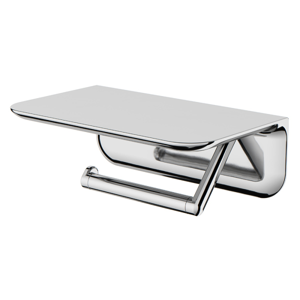 Держатель туалетной бумаги AM.PM Sensation A30341500 с полкой Держатель туалетной бумаги AM.PM Sensation A30341500 с полкой