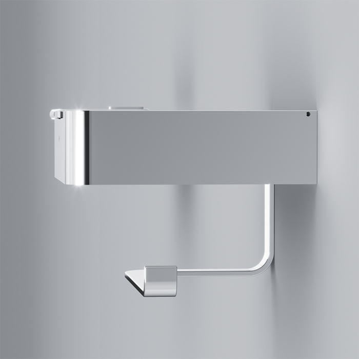 Держатель туалетной бумаги AM.PM Inspire V2.0 A50A341500 с полочкой для телефона и контейнером