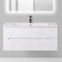 Тумба для комплекта BelBagno Luxury 105 bianco lucido