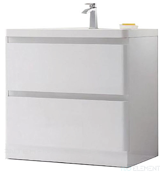 Тумба с раковиной Belbagno ALBANO, ALBANO-800-2C-PIA-BL+ BB800/455-LV-MR-ALR (готовый набор)