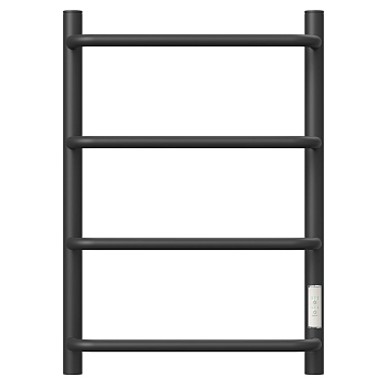 Полотенцесушитель электрический Point PN08846B П4 400x600 диммер справа, черный