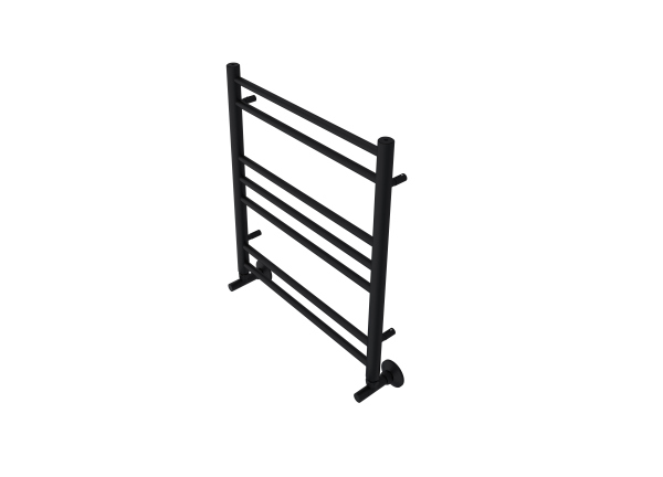 Полотенцесушитель водяной Aquatek (Акватек) Либерти П7 500х600 мм, черный, AQ RR0760BL