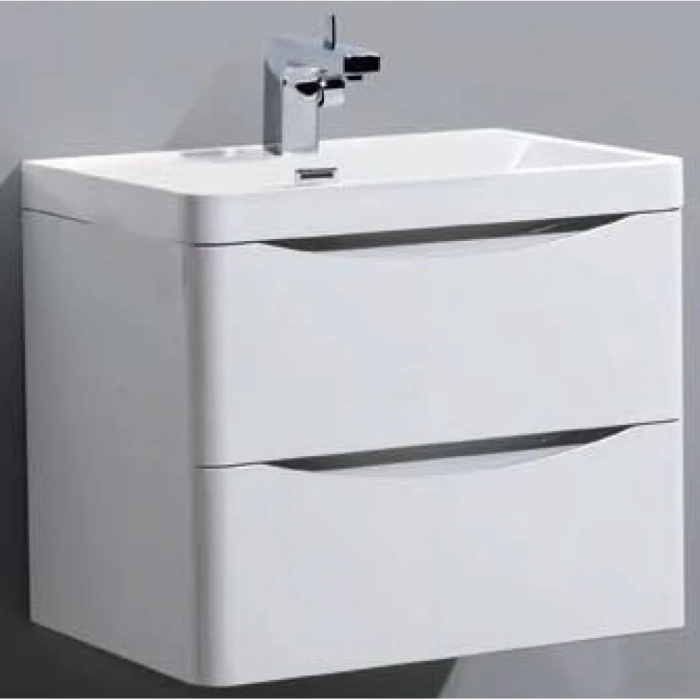 Belbagno База под раковину подвесная с двумя выкатными ящиками, с доводчиками, ANCONA-N-600-2C-SO-BL