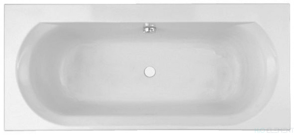 E60283-00 ELISE ELISE Ванна (180 х 80 см) с регулируемыми ножками Белый