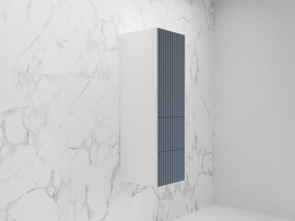 Пенал Style Line «Стокгольм» 360 см подвесной 2 ящика графит софт, ЛС-00002317