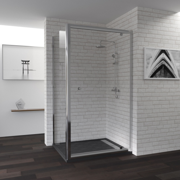 Душевой уголок RGW Passage PA-43 (960-1010)x800 стекло чистое