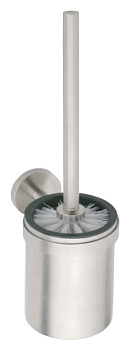 Ёршик для унитаза NEO, черная щетка , матовый хром