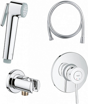 Grohe Смеситель с гигиеническим душем BauClassic 124901