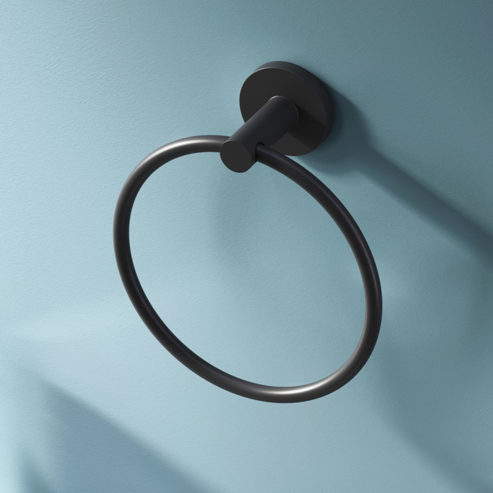 Кольцо для полотенец, черный AM.PM X-Joy, A85A34422