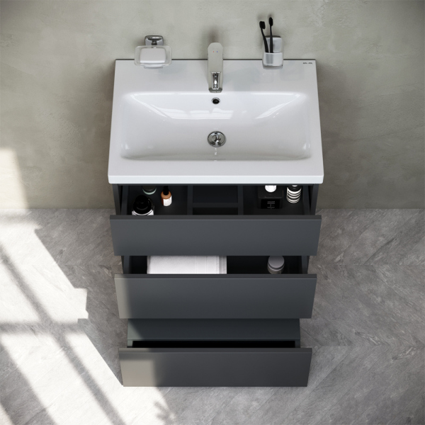 Тумба без раковины напольная AM.PM Gem S, M91FSX0602GM