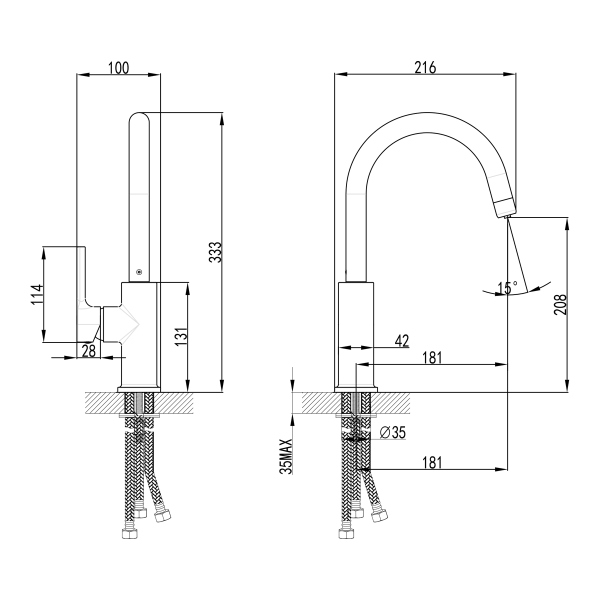 Комплект LEMARK Смеситель LM3073C для кухни + Фильтр BASIC для очистки воды (LM3073C085) Комплект LEMARK Смеситель LM3073C для кухни + Фильтр BASIC для очистки воды (LM3073C085)