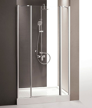Душевая дверь в нишу Cezares Triumph-B-13-60+60/30-P-Cr-R