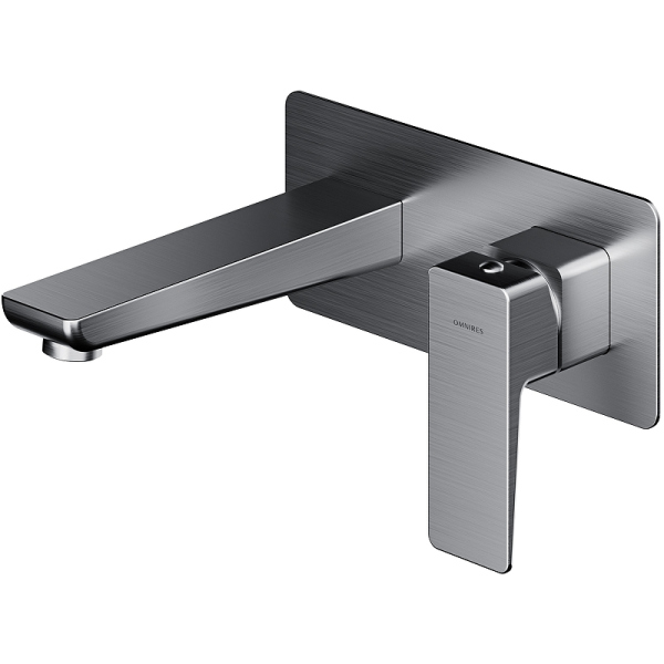 Смеситель для умывальника скрытого монтажа OMNIRES PARMA PM7415/1IN (инокс)