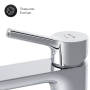 Смеситель AM.PM X-Joy S F85B02100 для раковины