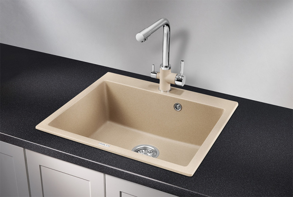 Кухонная мойка GRANULA (6001, ПЕСОК)
