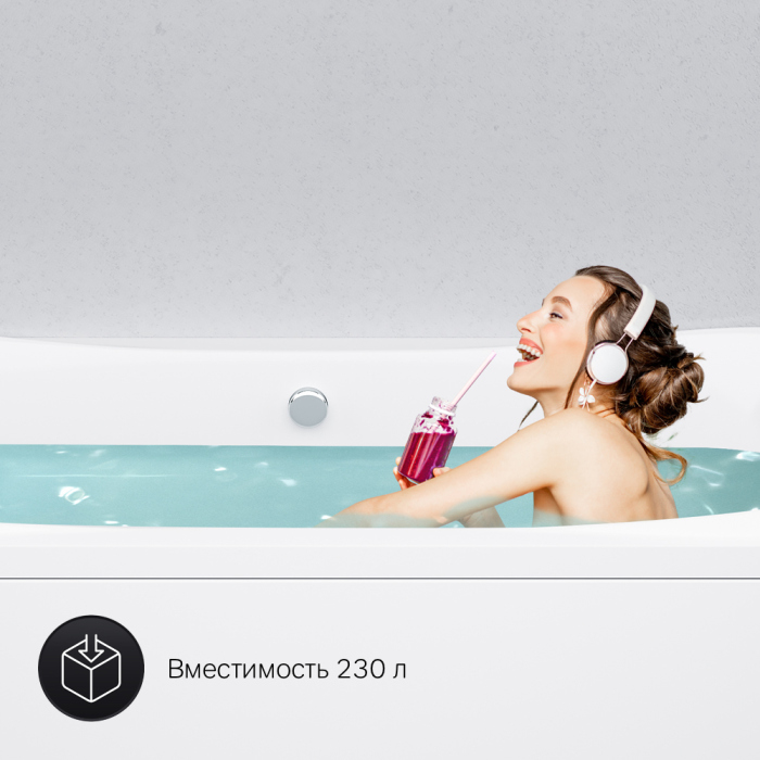 Акриловая ванна AM.PM Sensation 180х80