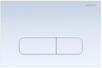 KDI-0000013 (002A) Панель смыва Белая (клавиши прямоугольные)