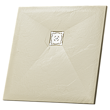 Душевой поддон квадратный RGW ST-G Графит, 16152088-03, 80*80*2,5