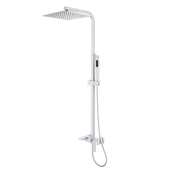 Душевая система D&K матовый белый Bayern.Liszt (DA1513708A04)