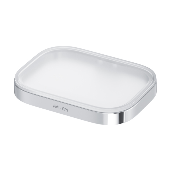 Стеклянная мыльница с держателем AM.PM Func, A8F34200