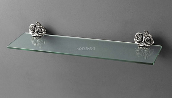 Полка стеклянная ART&MAX ROSE AM-B-0913-T