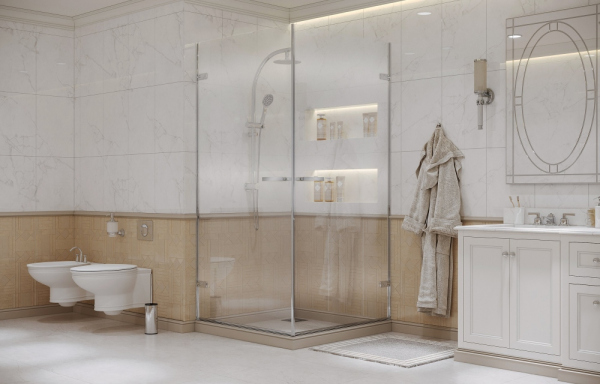 Душевое ограждение Ambassador Abner (900x900x2000)