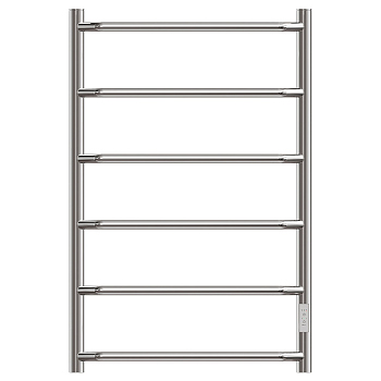 Полотенцесушитель электрический Point PN06858 П6 500x800 диммер справа, хром