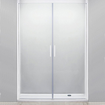 Душевая дверь в нишу Cezares Relax B-2-80-C-Bi стекло прозрачное