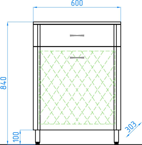 Комод Style Line Эко Стандарт, ЛС-00000229