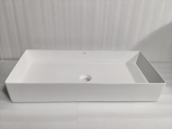 Раковина накладная ABBER Rechteck AC2219 белая