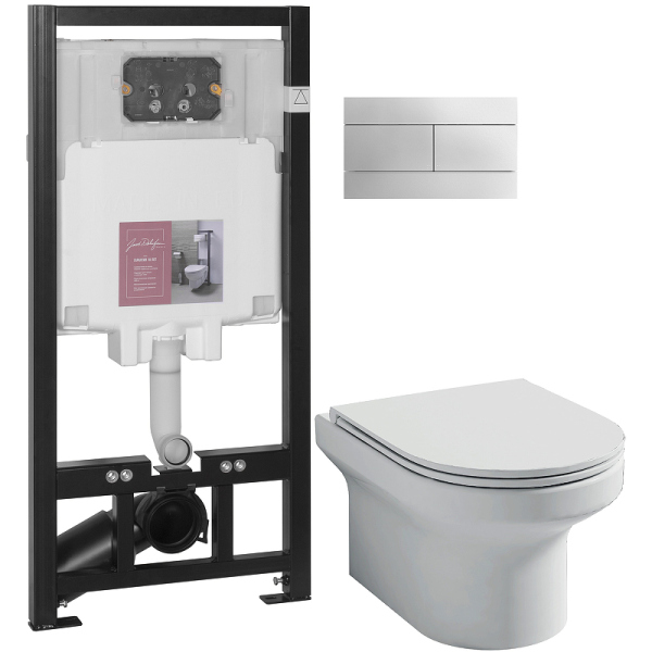 Комплект унитаза с инсталляцией Jacob Delafon Elite E21742RU-00