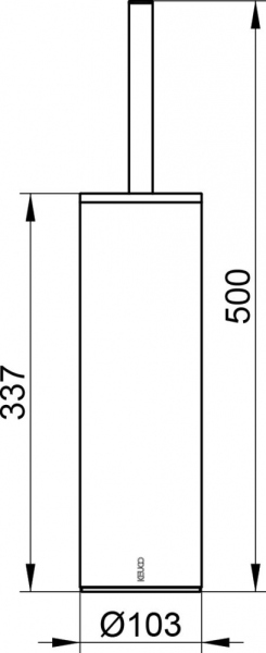 Ершик Keuco Universal 16064