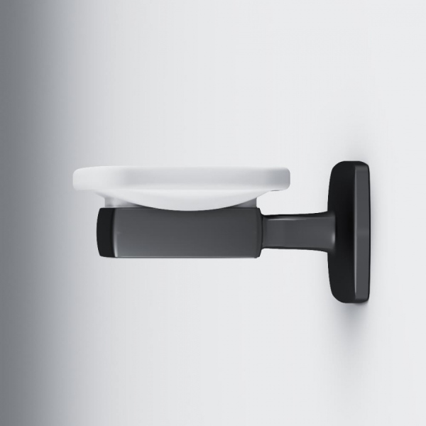 Мыльница стеклянная с настенным держателем AM.PM Gem, A9034222