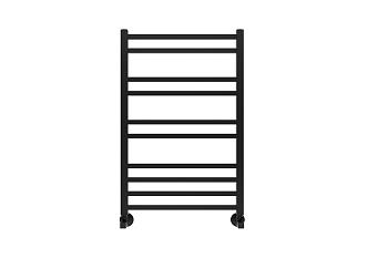 Полотенцесушитель водяной Aquatek (Акватек) Альтаир П10 500х800 мм, черный, AQ KK1080BL