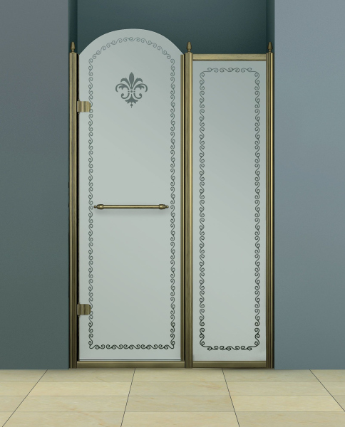 Душевая дверь в нишу Cezares Retro-B-11-100-CP-Cr-R