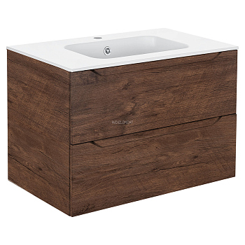 Тумба с раковиной Vincea Norma, VMC-2N800RW+ VCB-2N800W